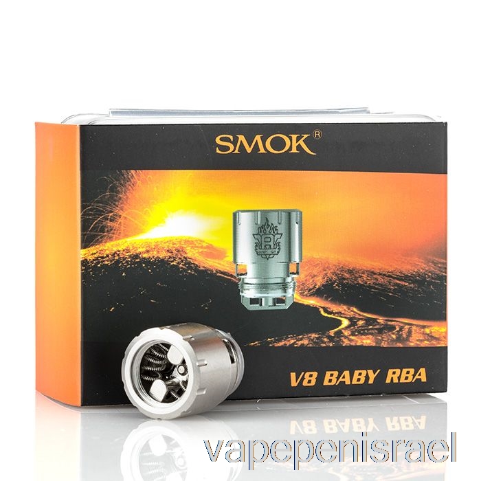 Vape Israel Smok חד פעמי Tfv8 סלילי החלפת תינוק V8 Baby Rba ערכת (חבילה של 1)